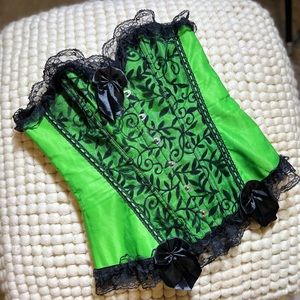 Green Corset, poison ivy costume